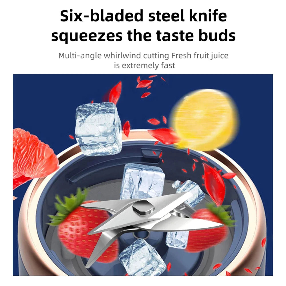 CooskyHack JuicePro X6 – Licuadora Portátil de Alta Potencia